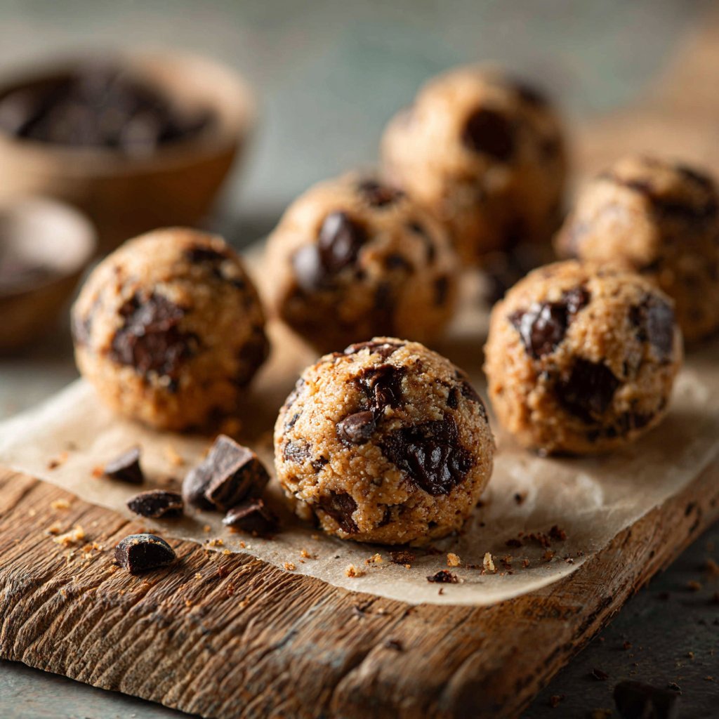Chocolate Chip Cookie Dough Bites