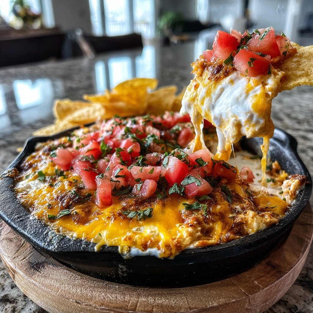 Savory Greek Yogurt Nacho Dip