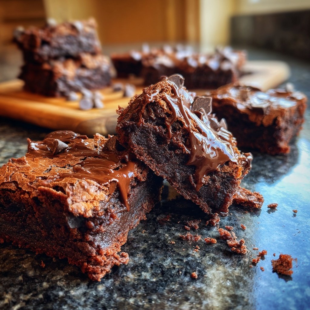Dessert Chocolate Fudge Brownies