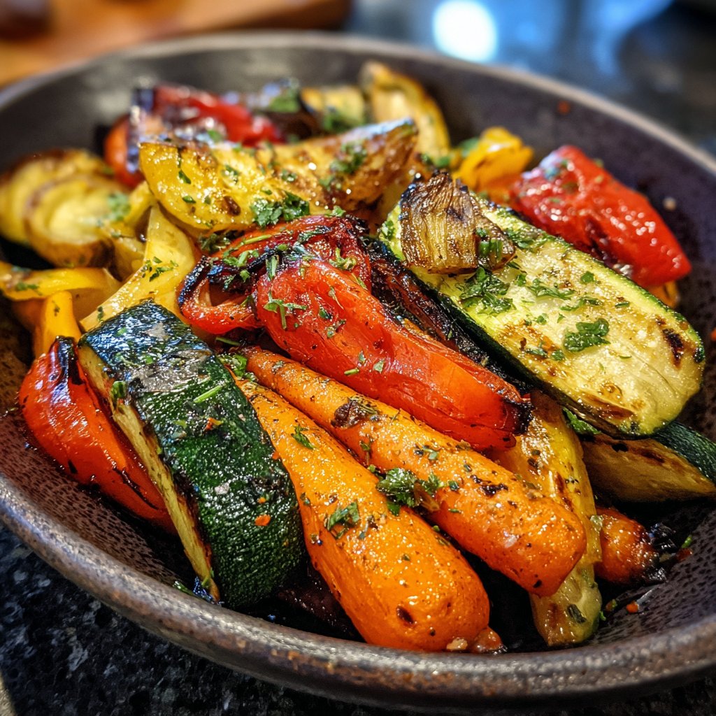 Roasted Vegetable Garden Platter