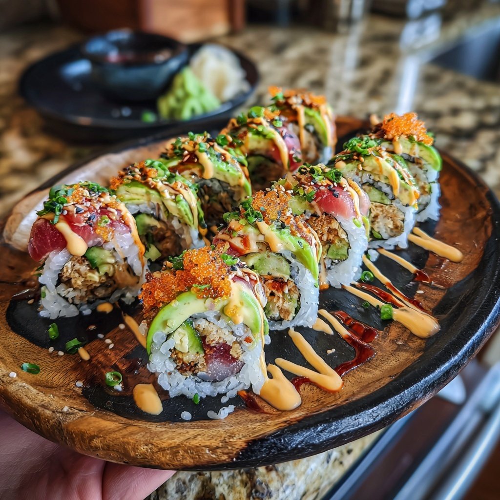 Global Japanese Sushi Rolls