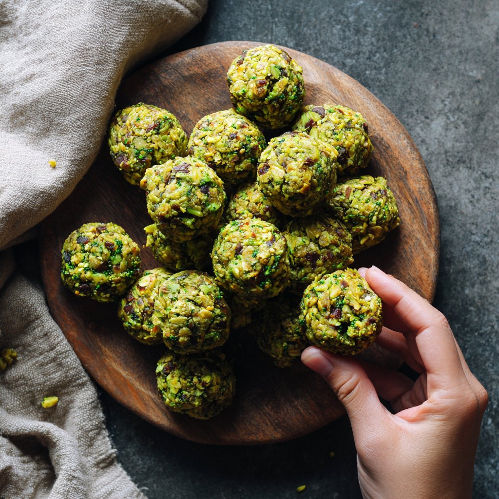 Broccoli Apple Energy Bites