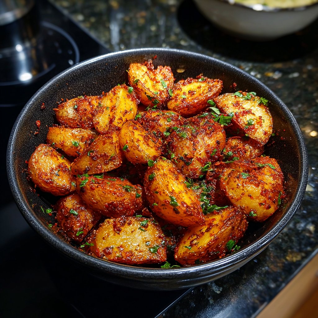 Spicy Paprika Airfryer Potatoes