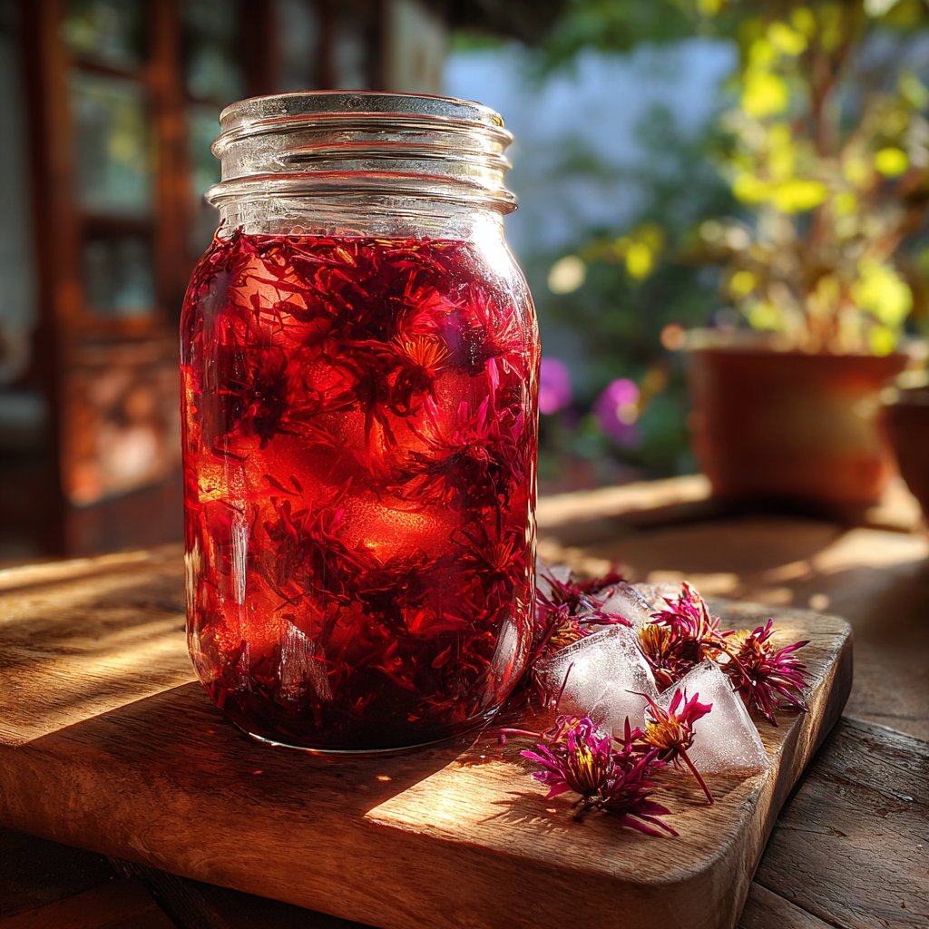 Herbal Dandelion Berry Infusion