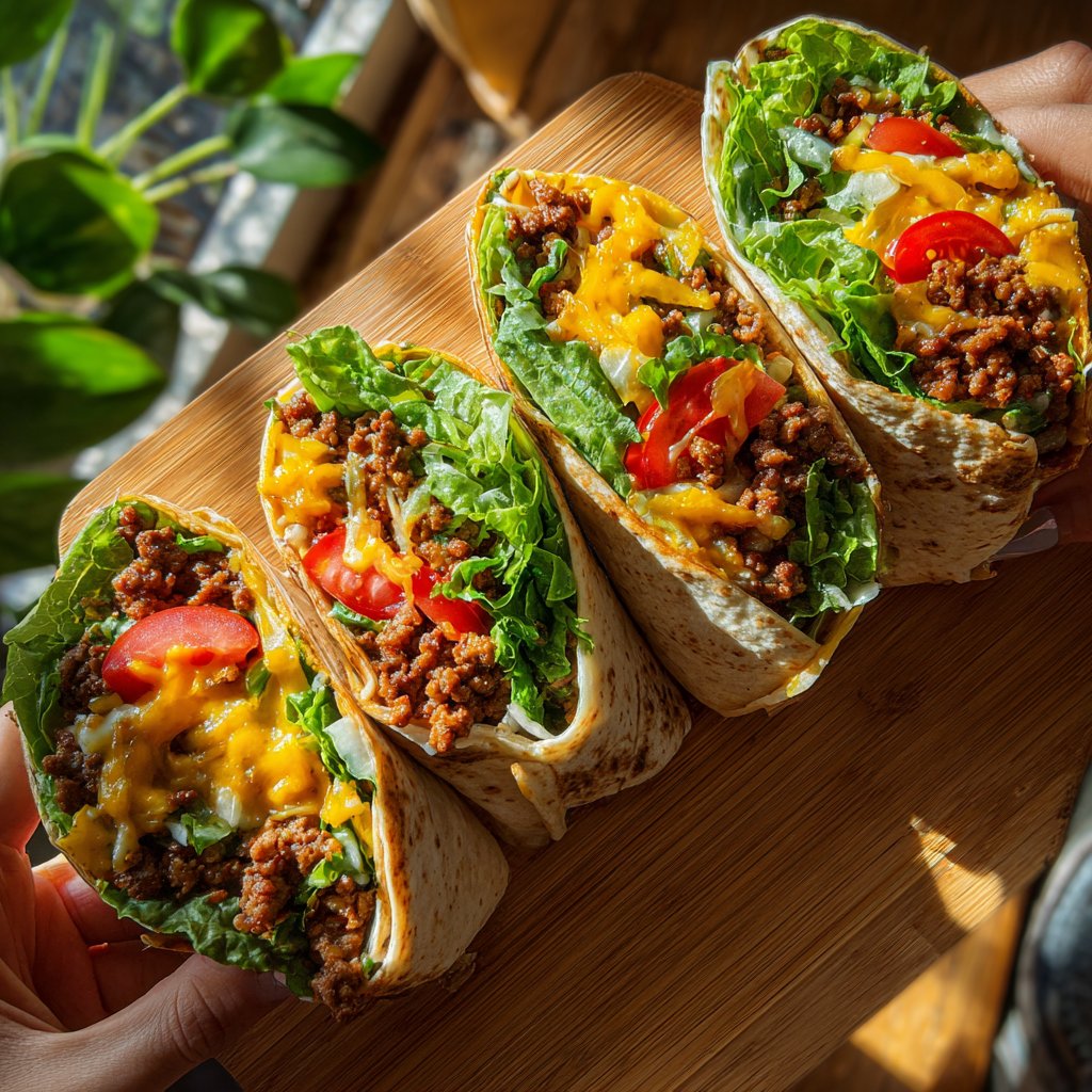 Fashionable Taco Pasta Wraps